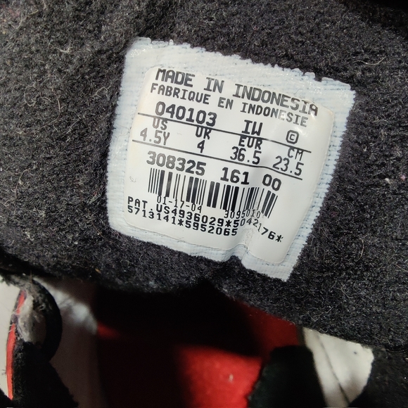 2004 Air Jordan 2 retro sz 4.5 y / 6 wmns - Picture 8 of 9